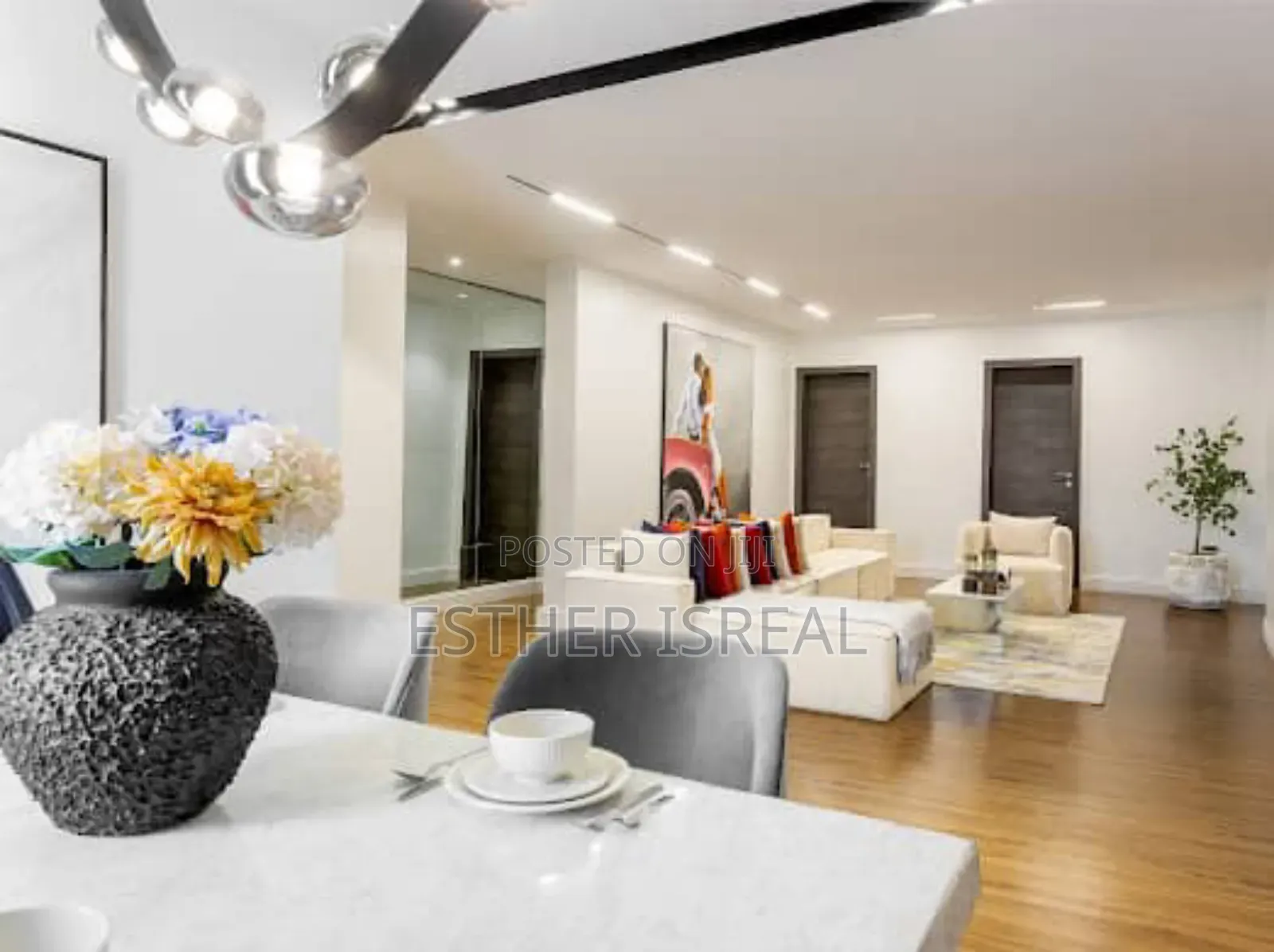 White 3 Bedroom Apartment Phase1