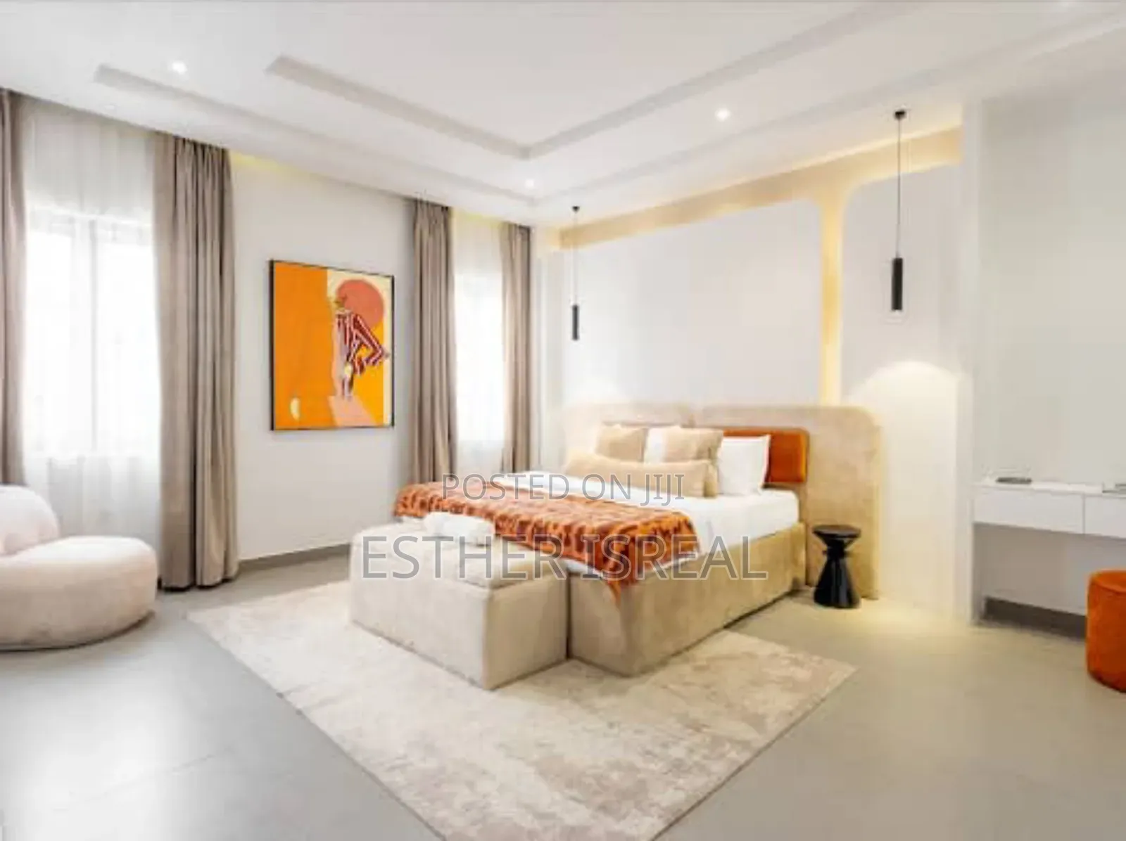 White 3 Bedroom Apartment Phase1