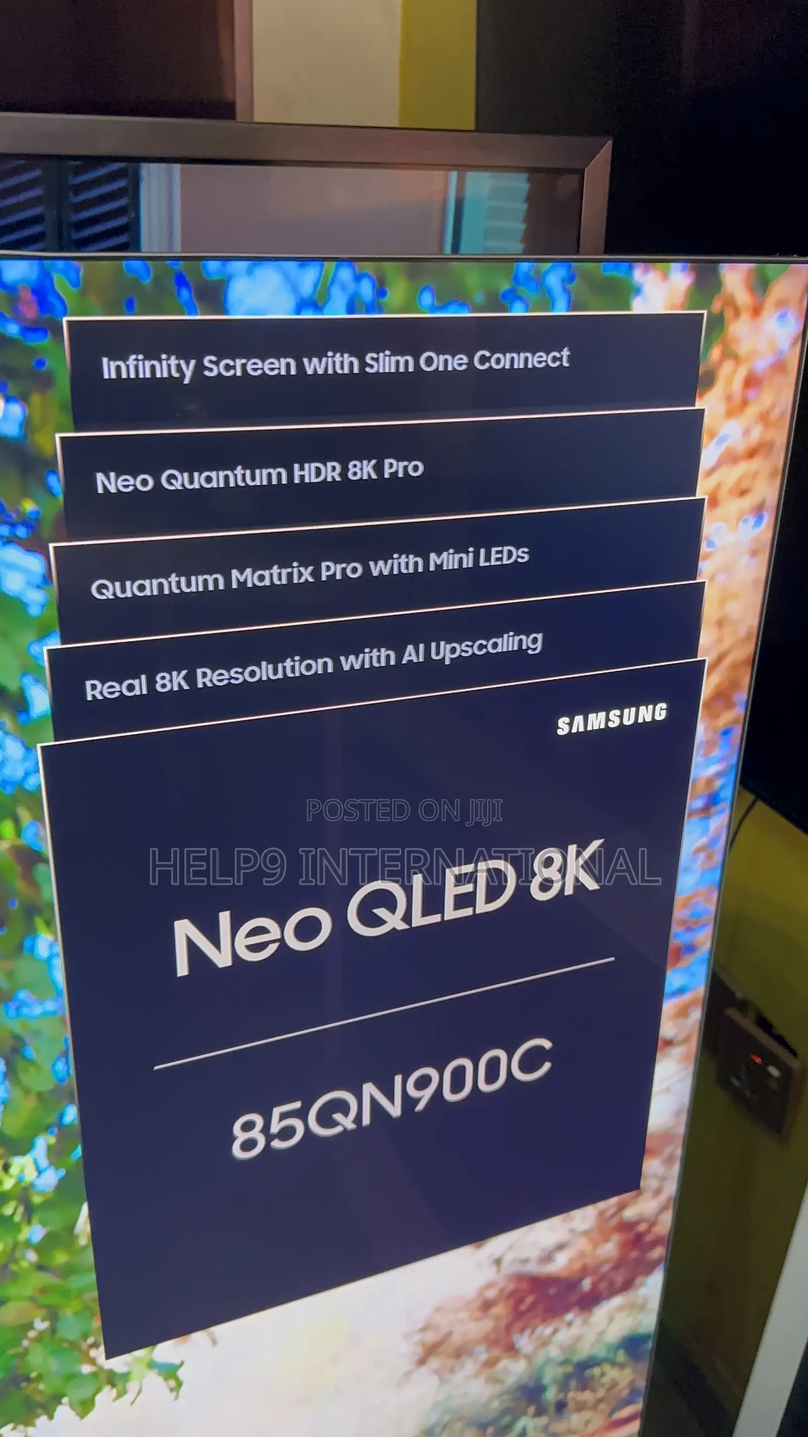 Flagship 85” Samsung Neoqled Smart Miniled Tv With Infinity Display