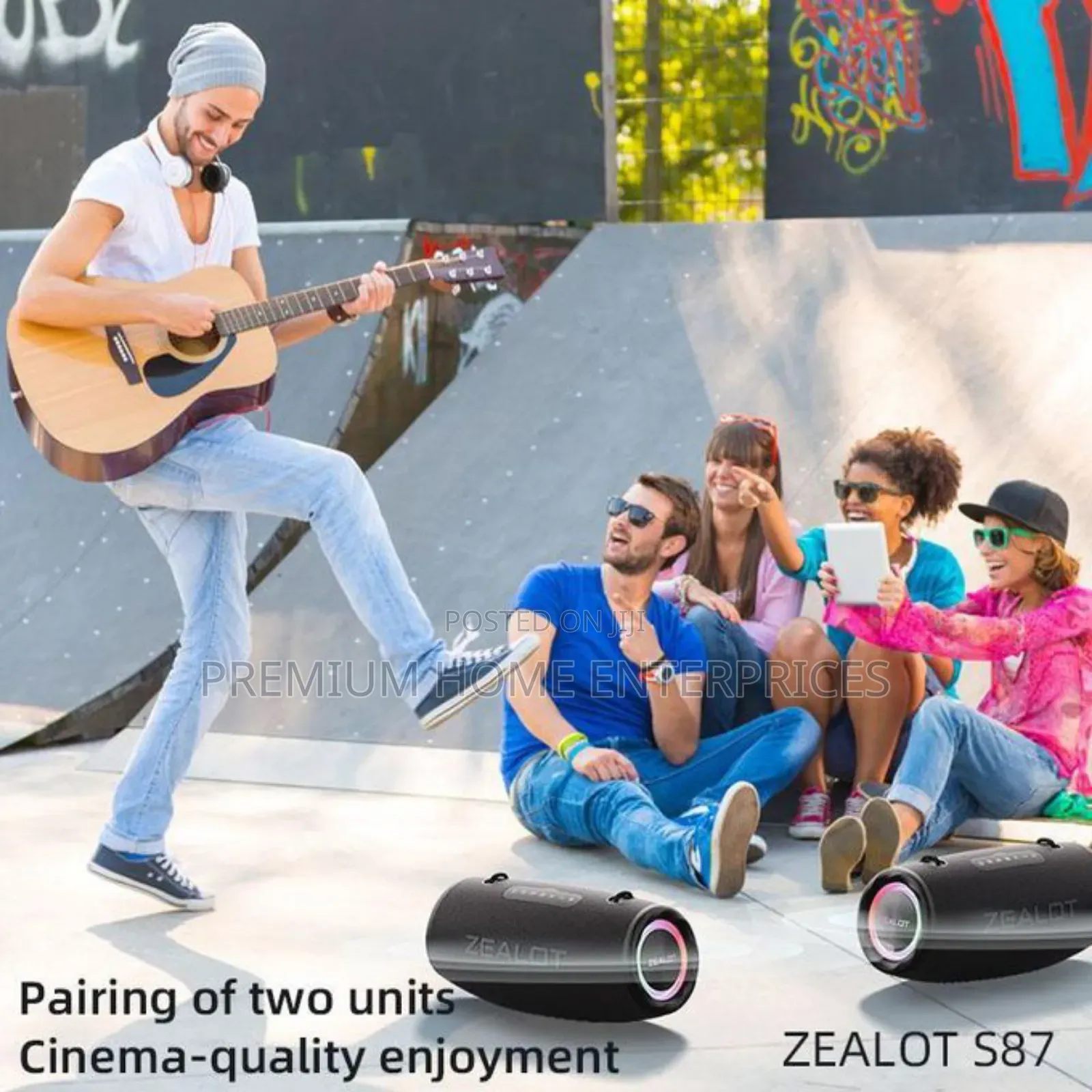 Zealot S87 80w Super Bass Bluetooth Speaker With Long 16000mah