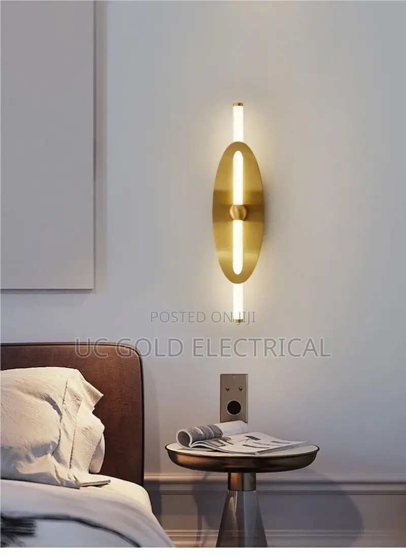 Sandyha Elegant Minimalist Led Wall Lamp Wrought Iron Design Stylish