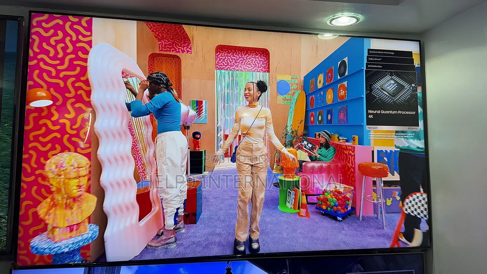 Latest 85” Samsung Neo Qled Miniled Smart Tv With Ai- 85qn90c