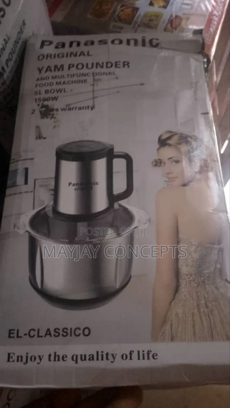 Panasonic 5litres Digital Multifunctional Yam Pounder