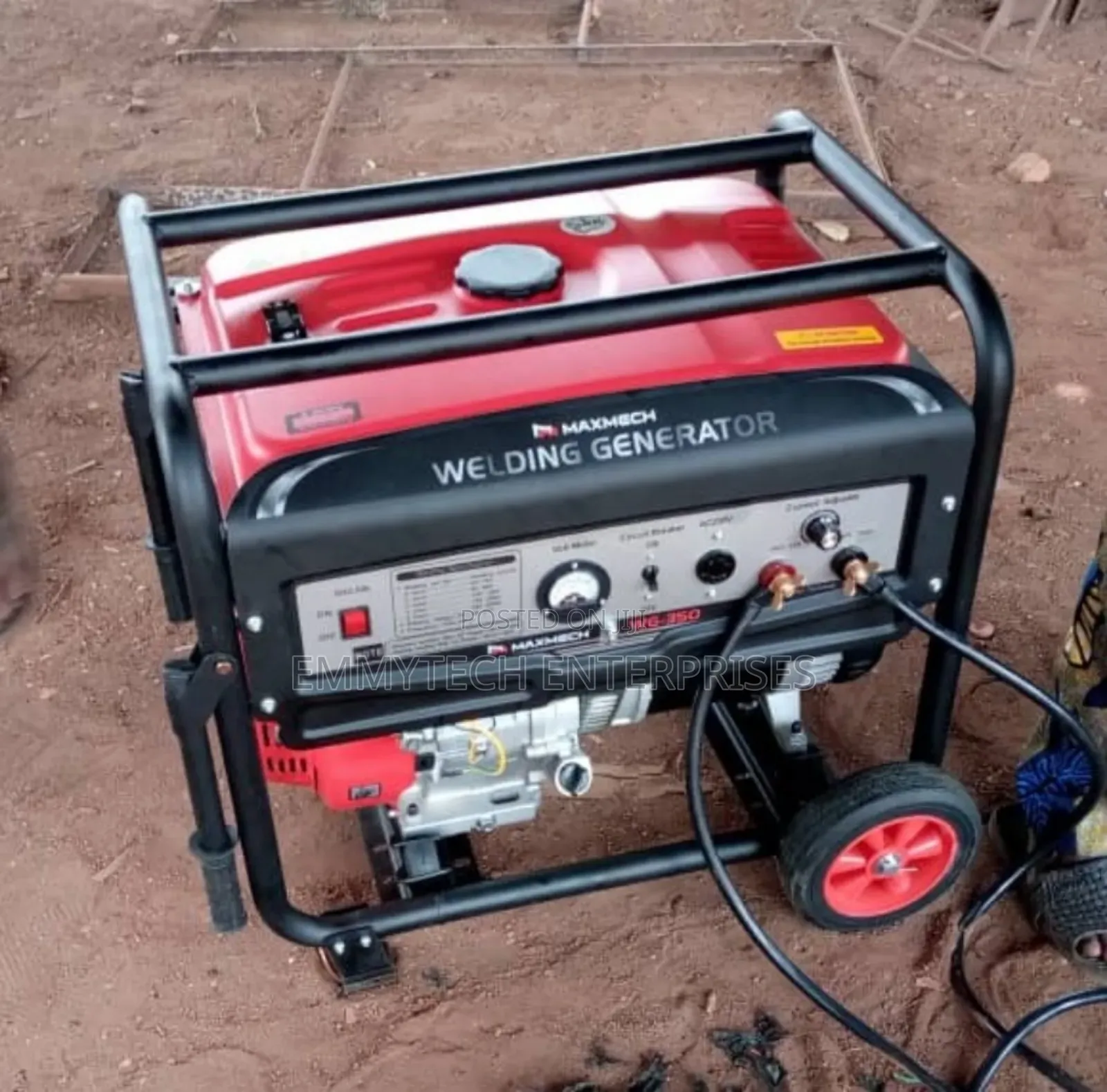 (5.5kva)Maxmech Welding Machine Petrol Generator 100% Copper Coil
