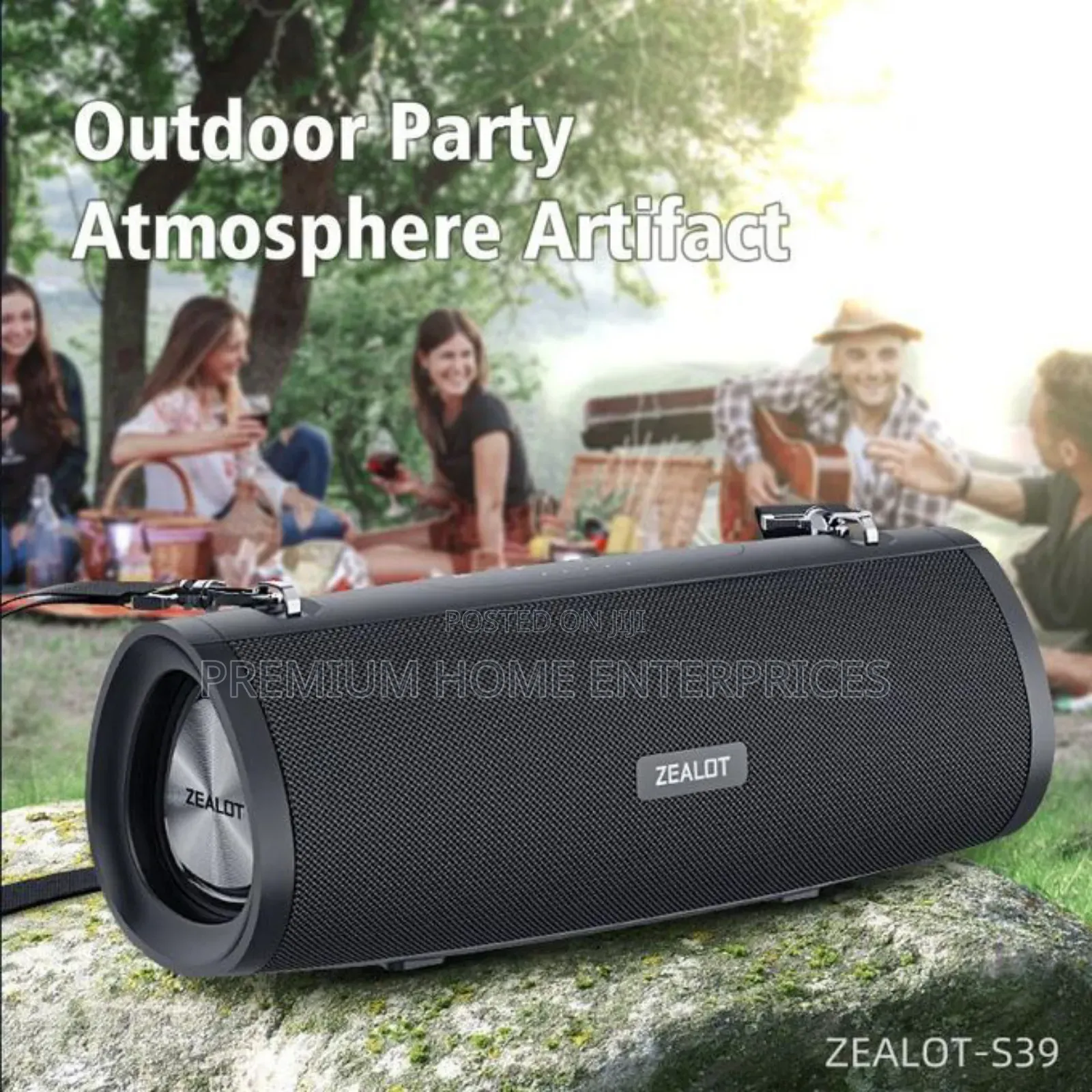 Zealot S39 60w Wireless Speakers, Dual Pairing, Long Battery Life,