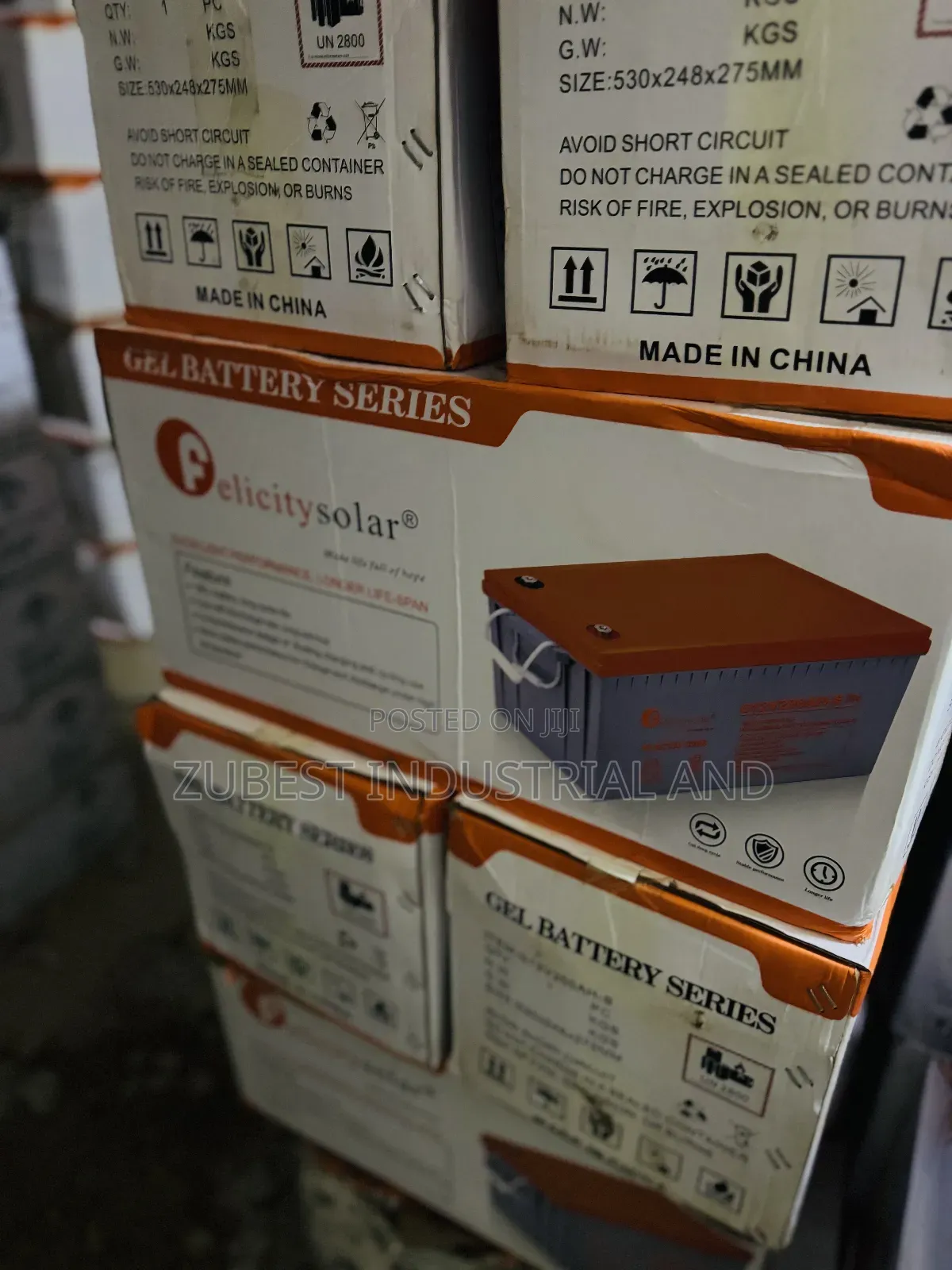 Felicity Gel Solar Battery 200ah 12v With Warranty