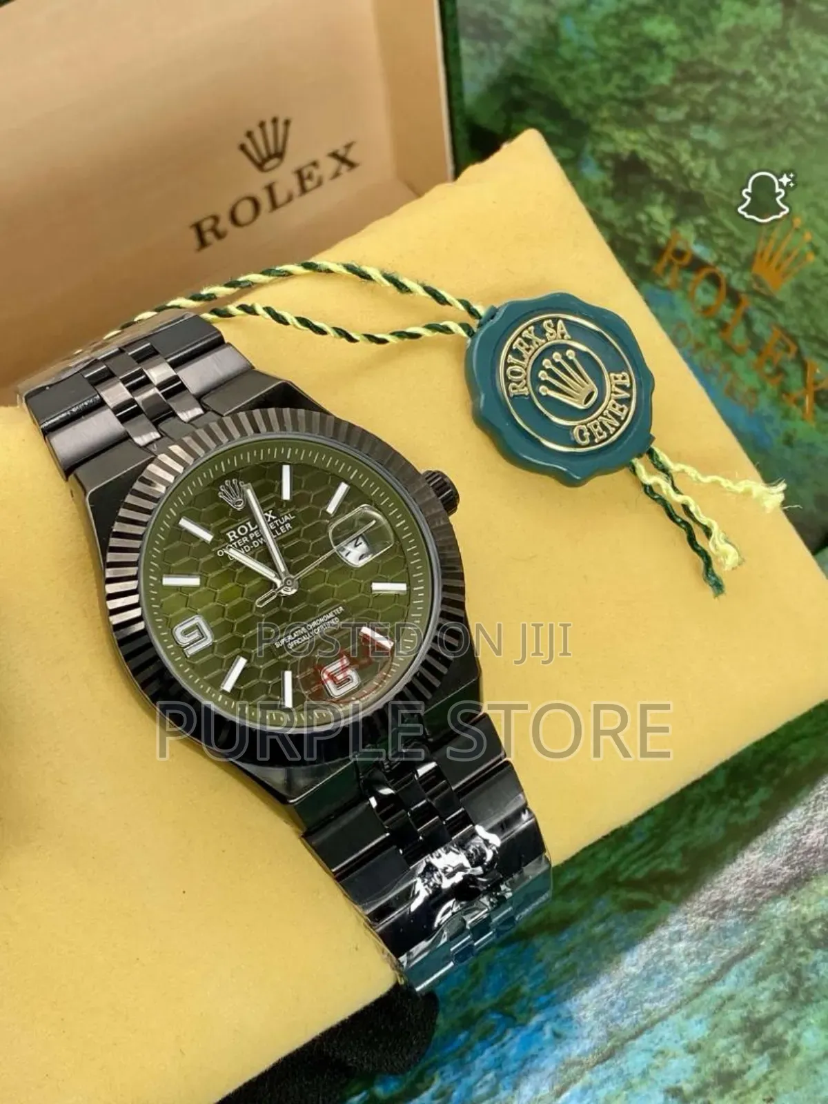 Rolex Land Dweller Automatic Watch Black