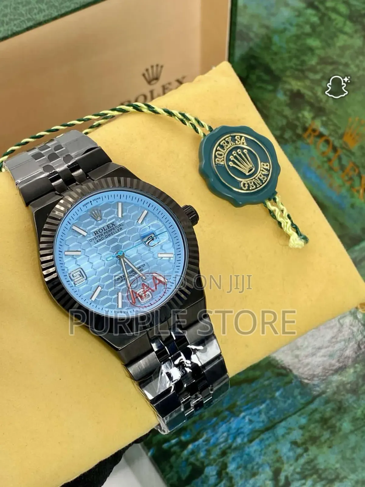 Rolex Land Dweller Automatic Watch Black