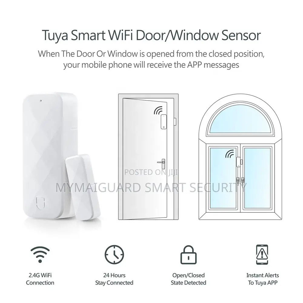 Smart Wifi Door Window Senor+ Vibration Sensor