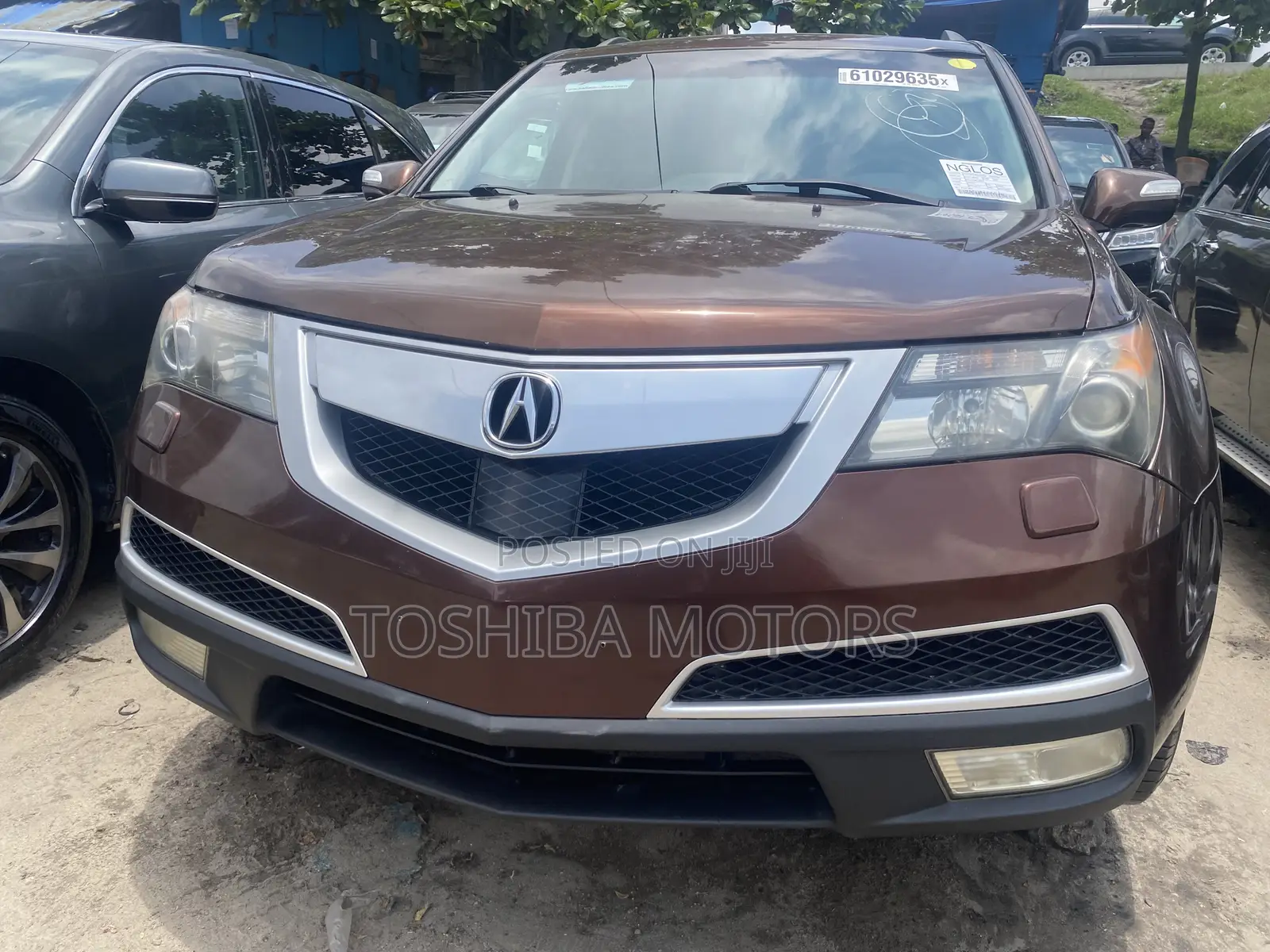 Acura MDX Technology Package SUV AWD (3.7L 6cyl 6A) 2012 Maroon