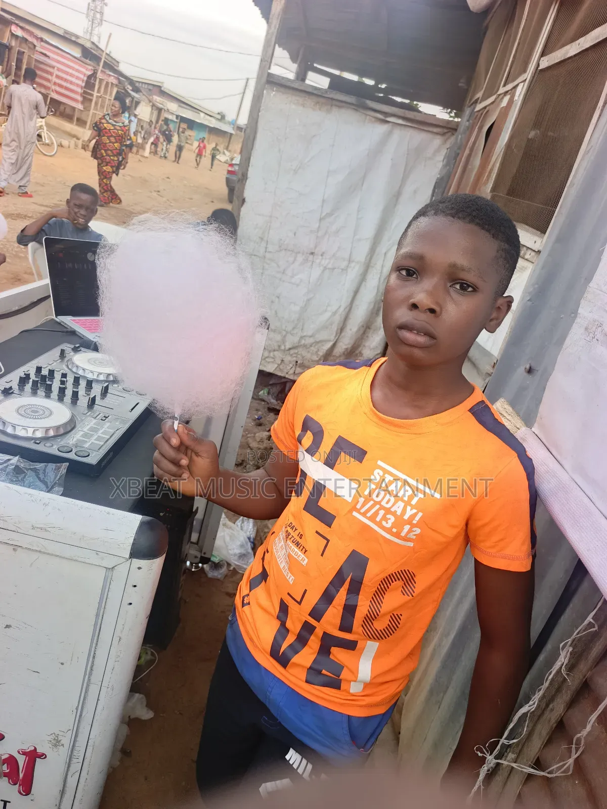 Cotton Candy/ Candy Floss With Stands