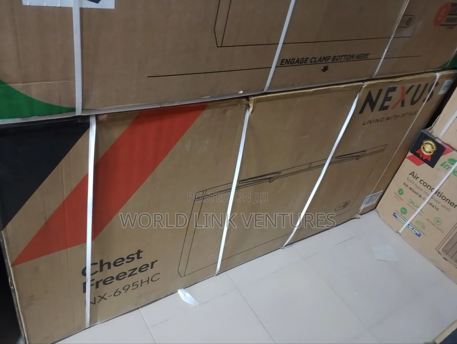Nexus Chest Freezer Double Door