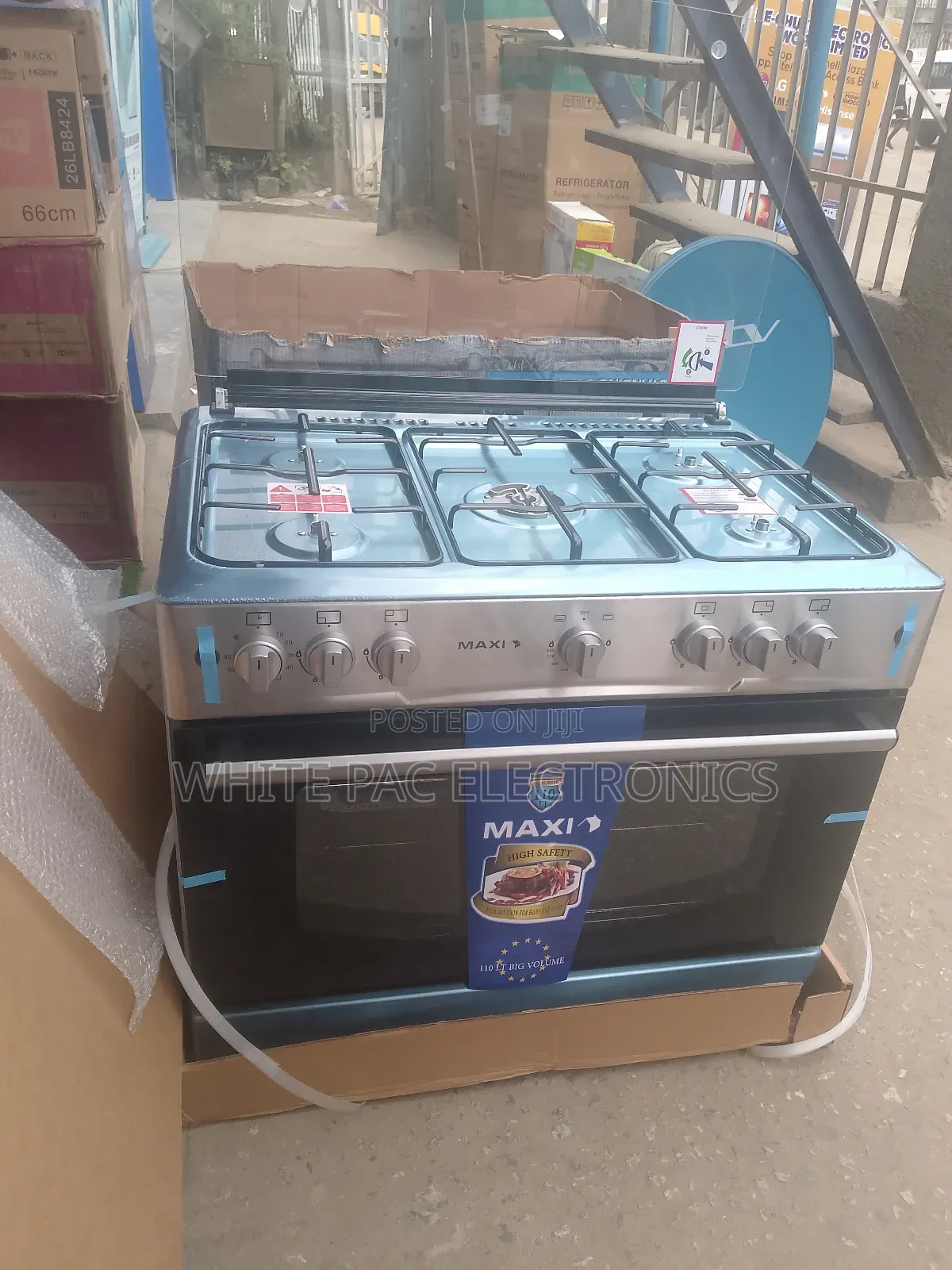 Maxi Cooker Standing 5 Gas Automatic ( In Built Oven ) Made In Italy