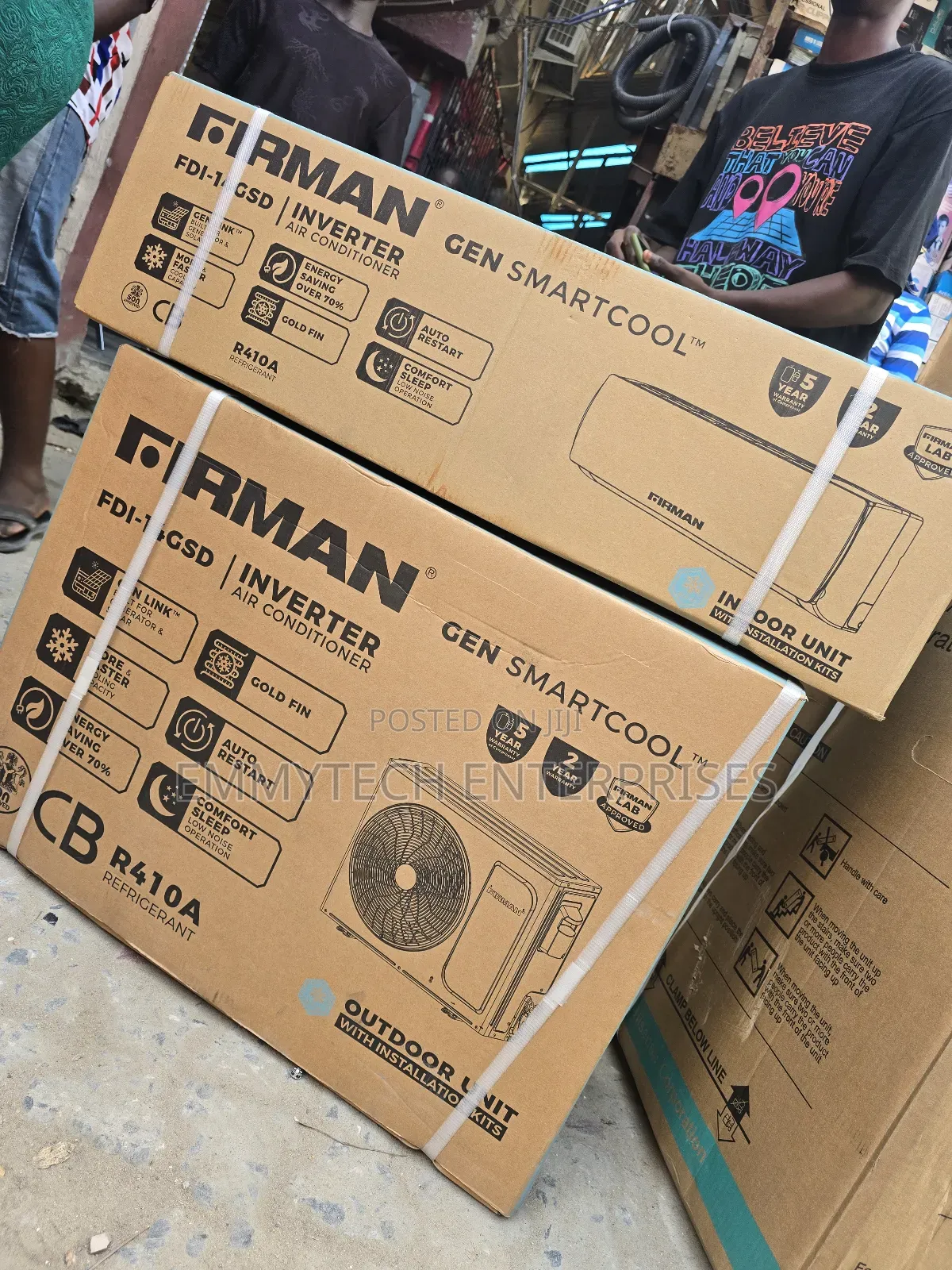 Come I Have Firman Air Conditioner 1.6hp Inverter With Kits