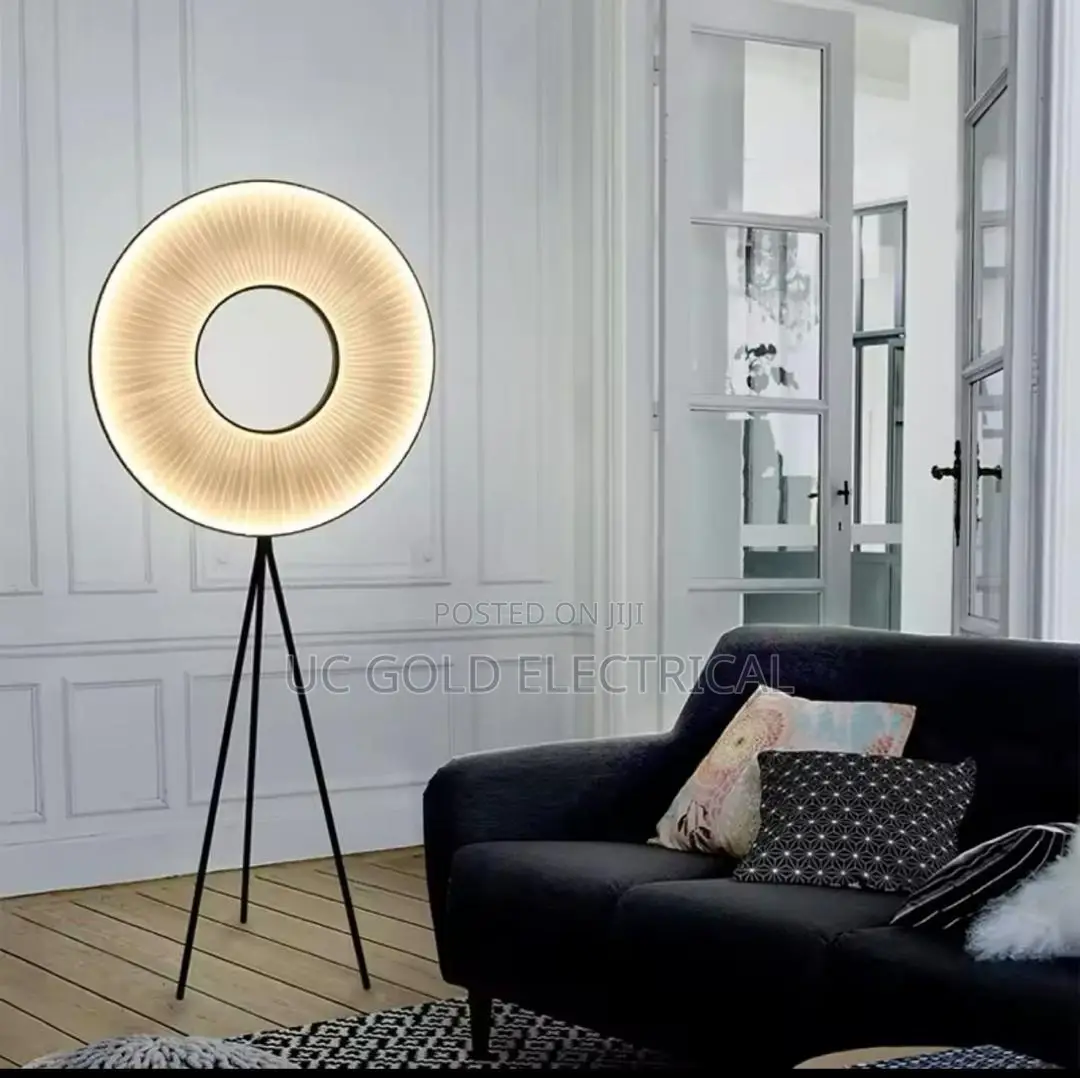 Modern Nordic Creative Fabric Art Floor Lamp Bedroom Bedside Study