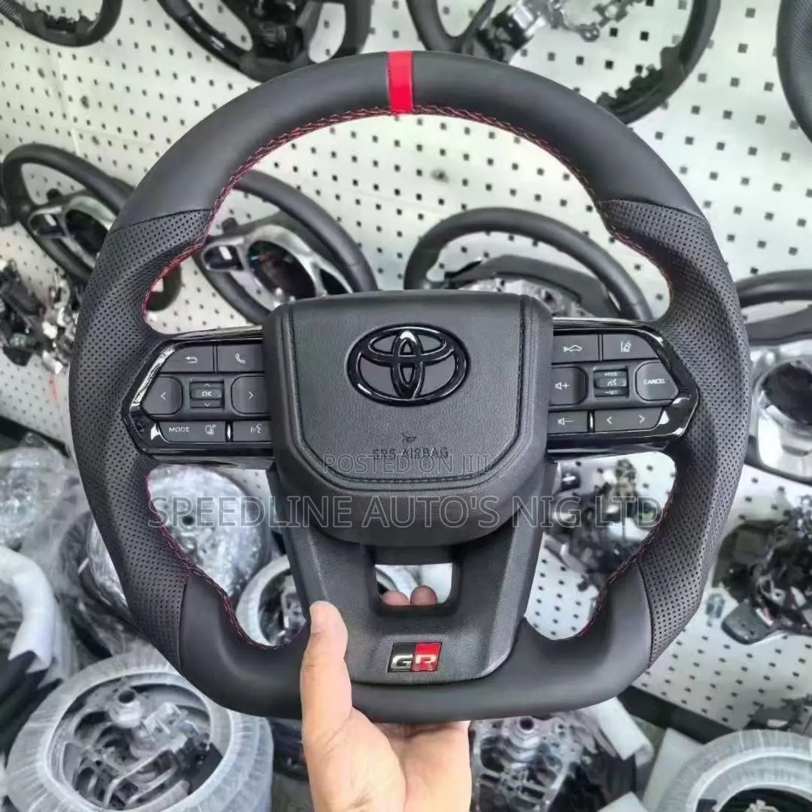 Complete Steering Wheel Toyota Prado Land Cruiser 2025 Model
