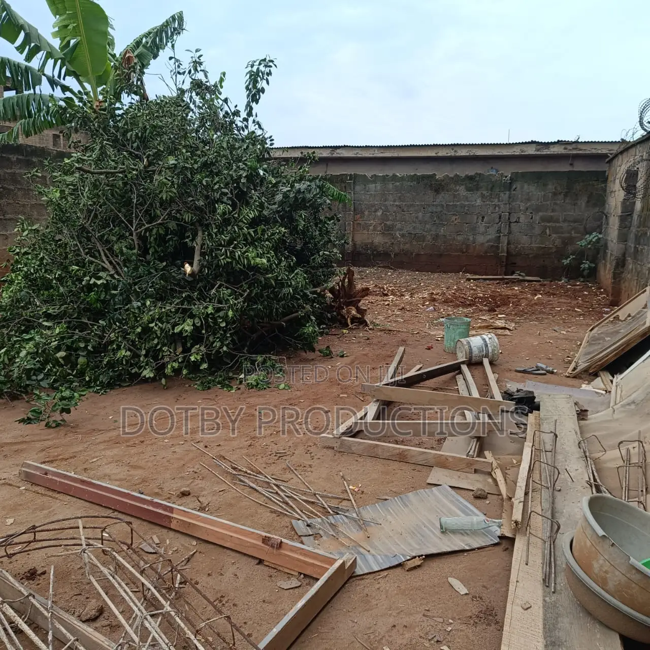 Fenced Half Plot of Land on a Gated Affluent Street- Alimosho Area