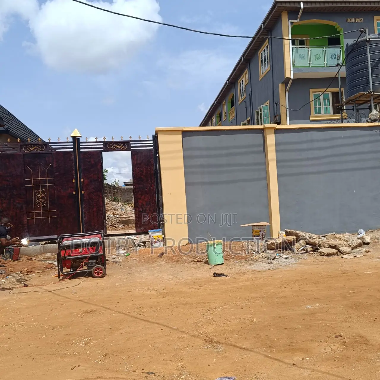 Fenced Half Plot of Land on a Gated Affluent Street- Alimosho Area
