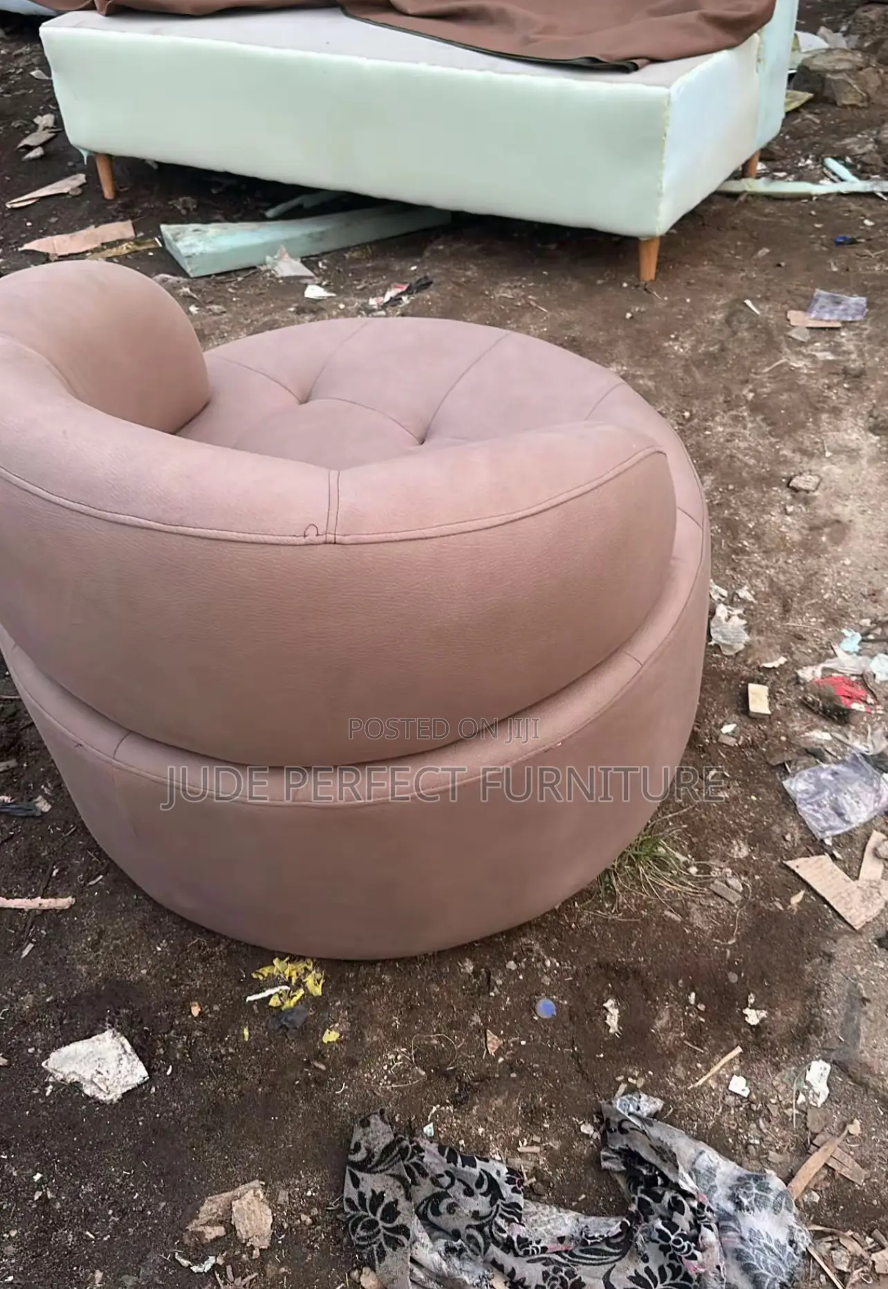 Quality Single Round Sofa Chair