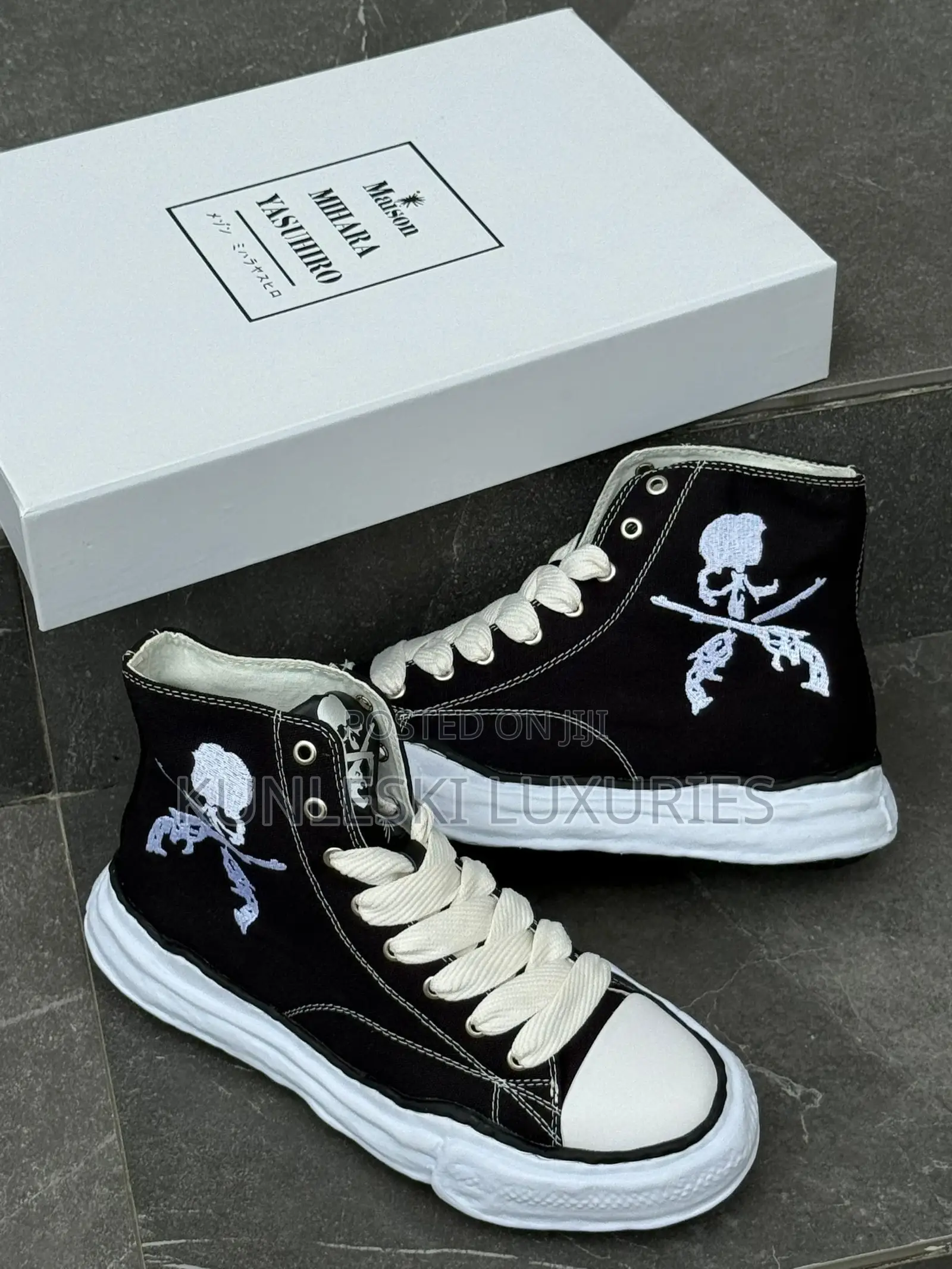 Original Mastermind X Maison Mihara Yasuhiro Hightop Sneakers