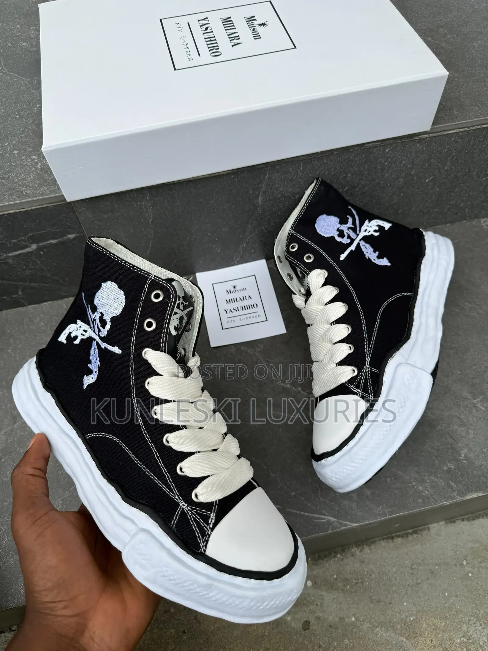 Original Mastermind X Maison Mihara Yasuhiro Hightop Sneakers