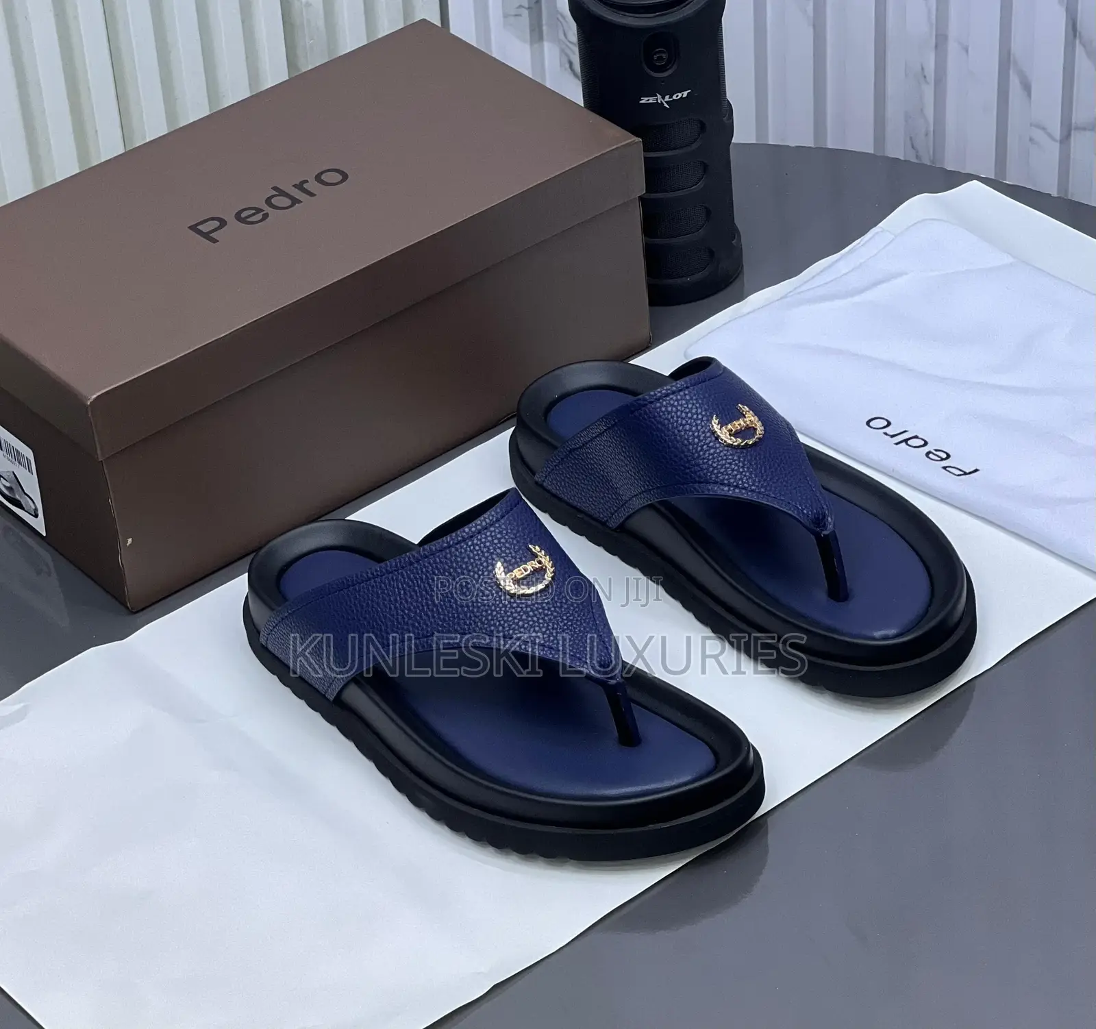 Original Pedro Men Leather Slippers in 3 Colors