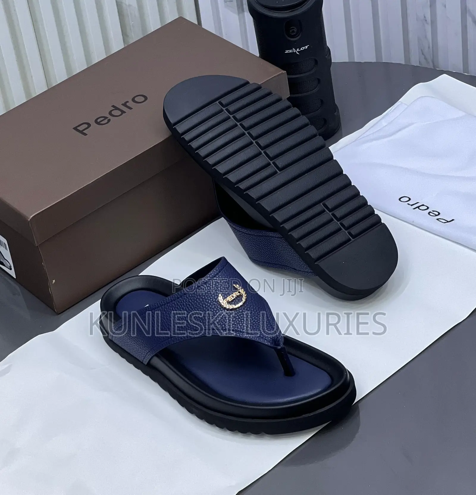 Original Pedro Men Leather Slippers in 3 Colors