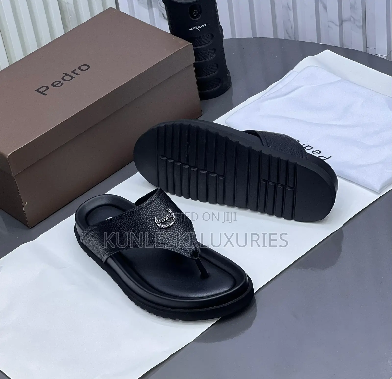 Original Pedro Men Leather Slippers in 3 Colors
