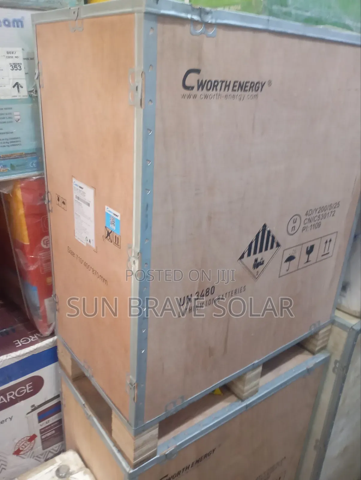 Cworth Lithium Battery 15kwh 48v Available Stock Now
