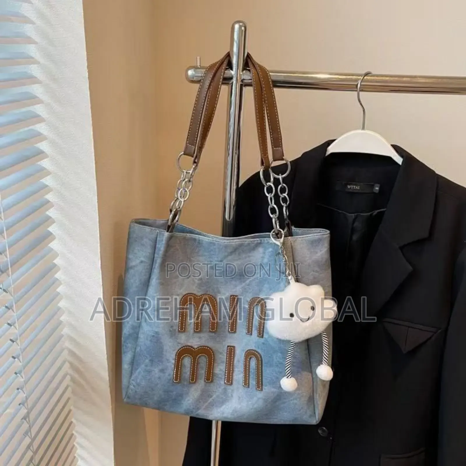 Min Mini Leather Tote Bag