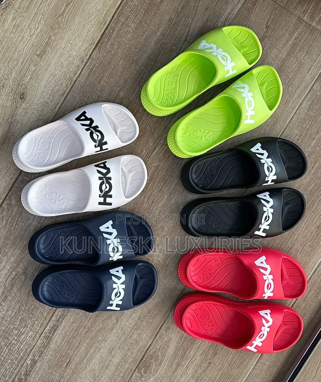Original Hoka Foam Runnees Slides