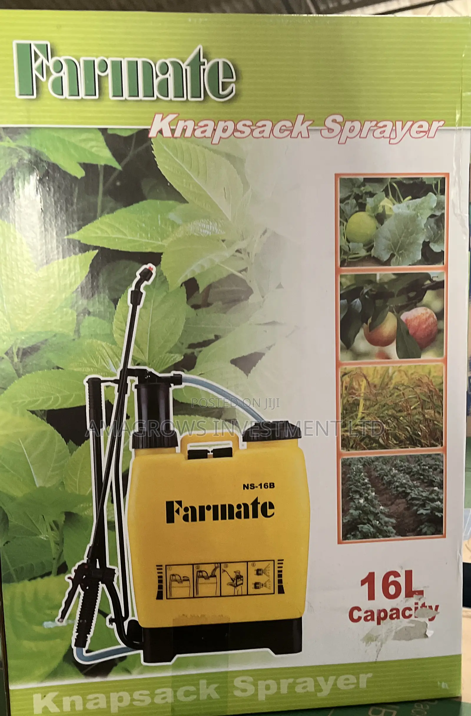 Farmate 16 Liters Knapsack Sprayer