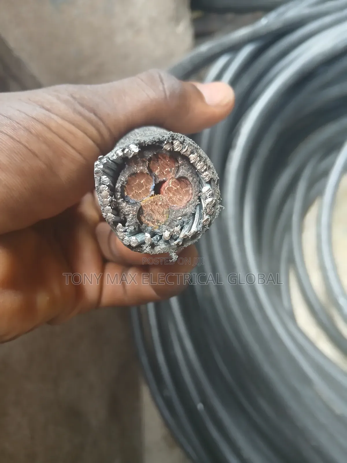 35mm 4core Armoured Cable Full Gauge Bicc