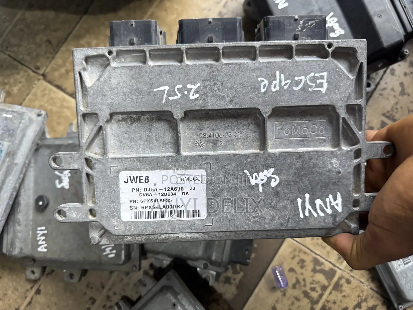 Ecu Brain Box Ford Escape 2013 Dj5a-12a650-Kk