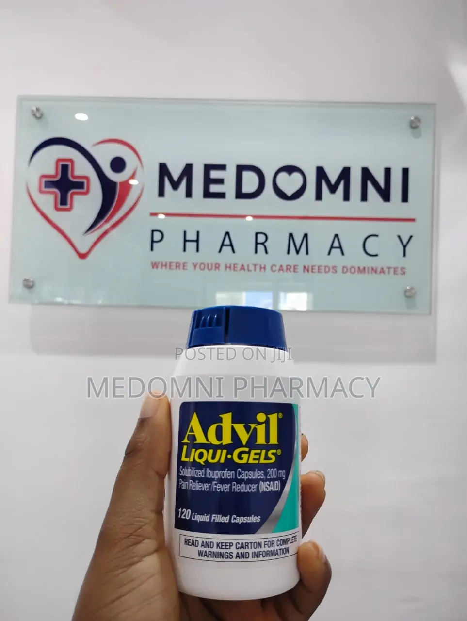Advil Liquid Gels – 120 Capsules