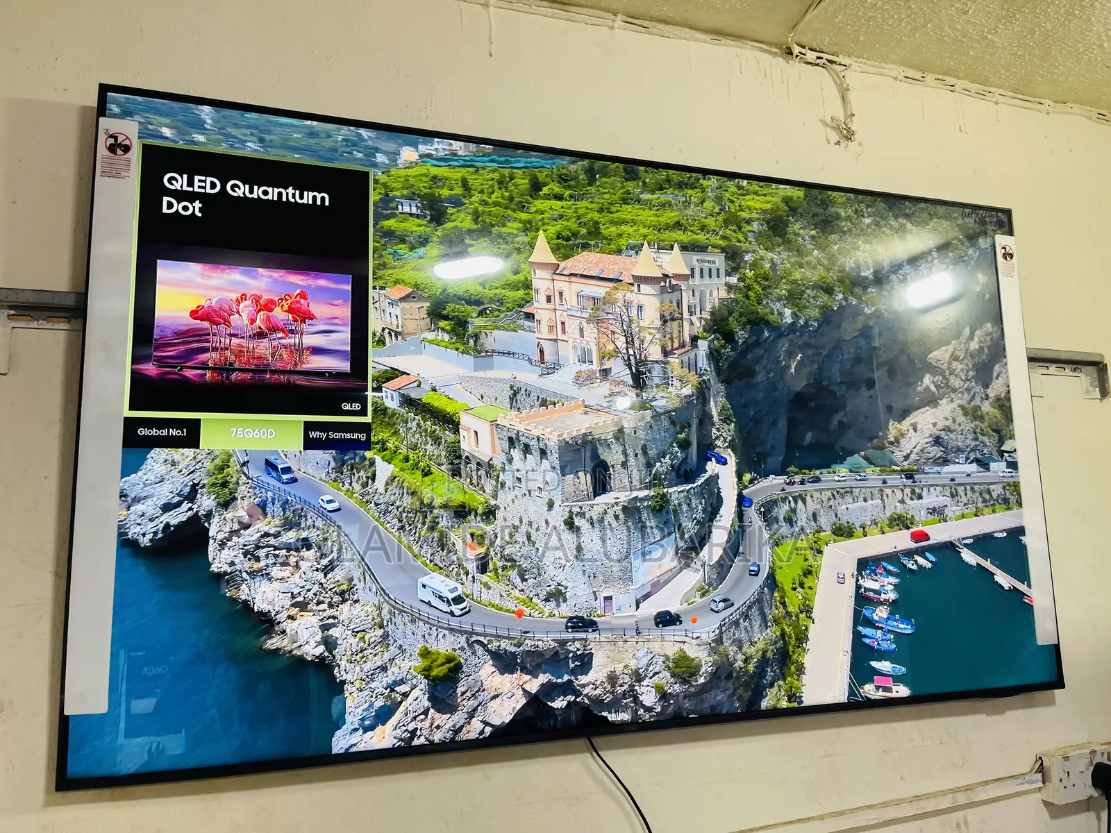 Samsung Qled 75” Open Box Q60d Quantum Dot Processor Smart Tv 2024