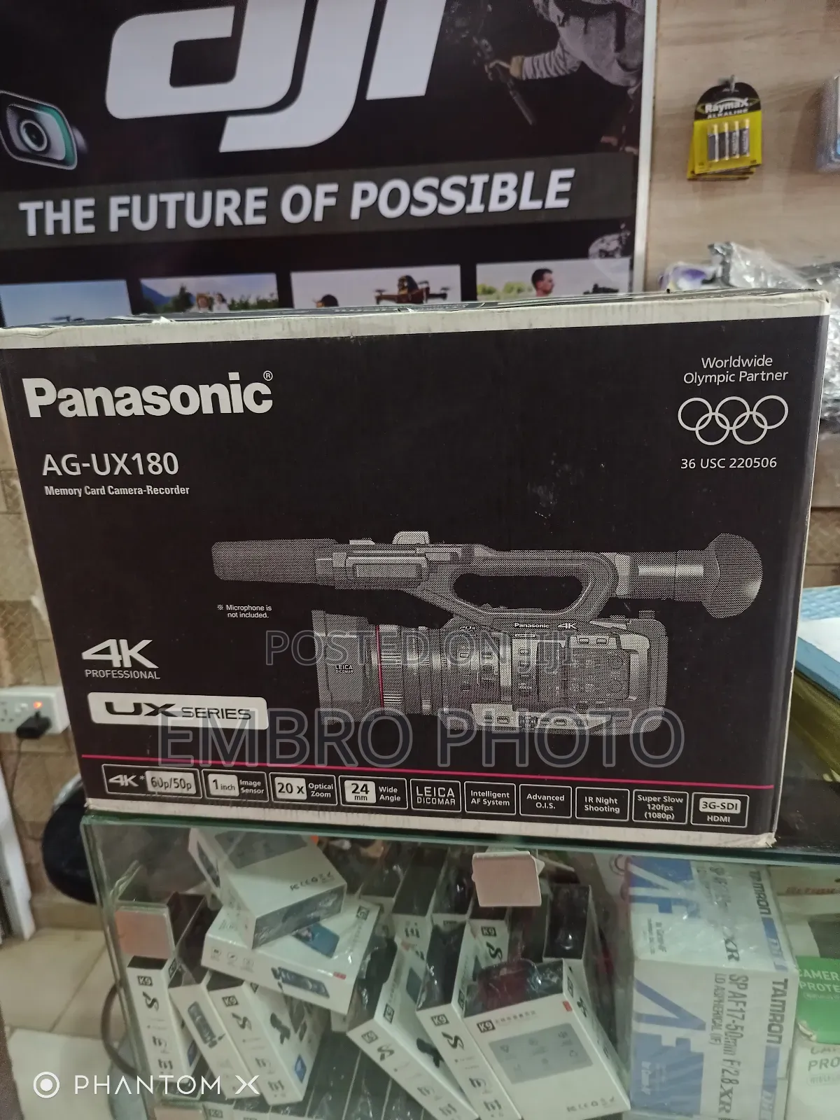 Panasonic Ag-Ux180 Camera