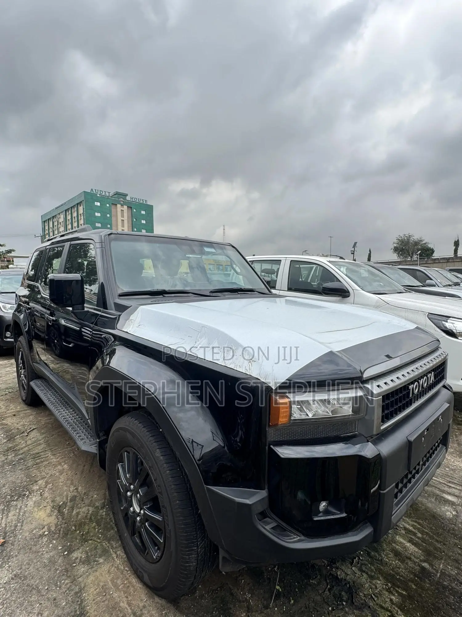 New Toyota Land Cruiser Prado 2024 Black