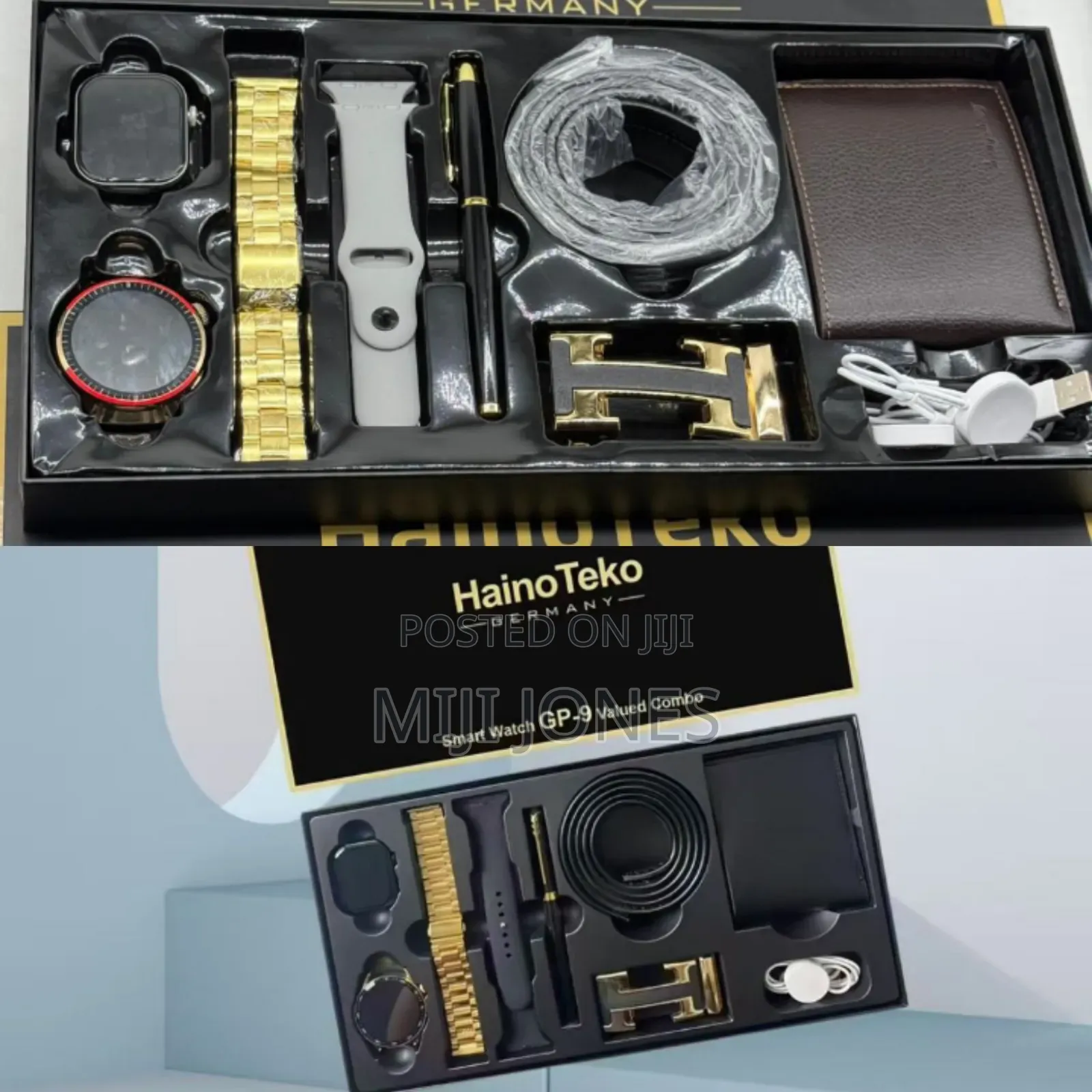 Ultimate Smartwatch Bundle - Gp-9 With 2 Watches, Wallet, Belt Pen