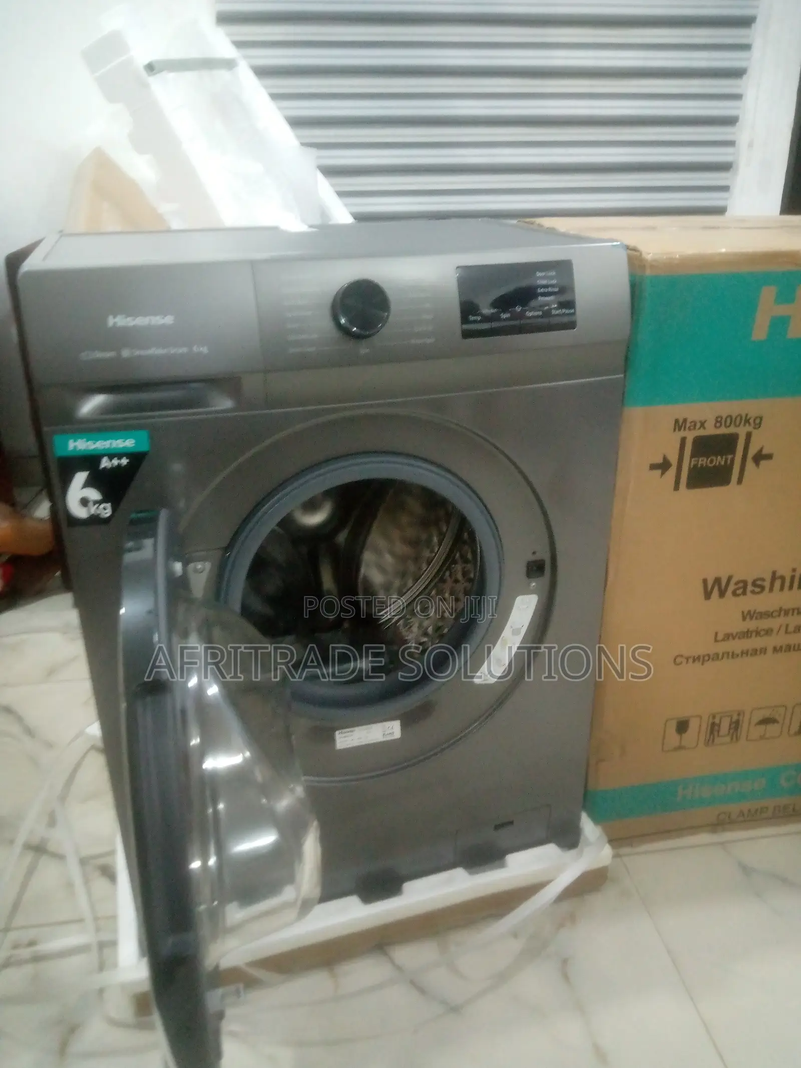 Energy‐Smart Hisense 6 Kg Front Load – Led, Time‐Delay