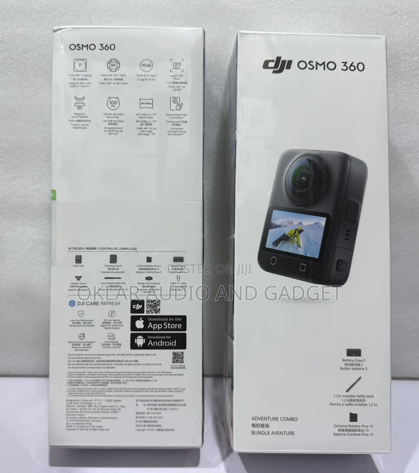 Dji Osmo 360 8k Adventure Bundle Action Camera