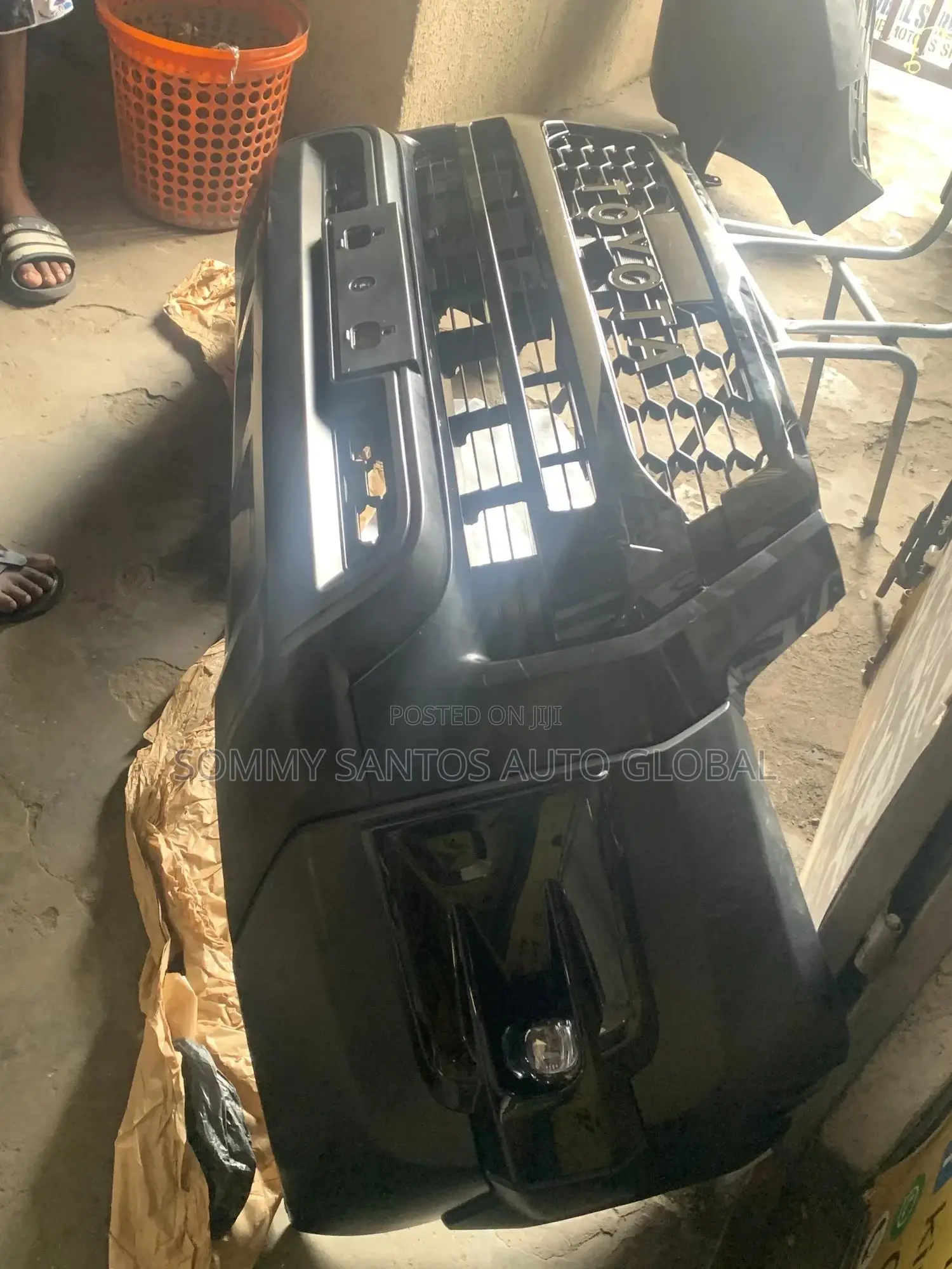 Complete Front Bumper Toyota Hilux 2024 Available