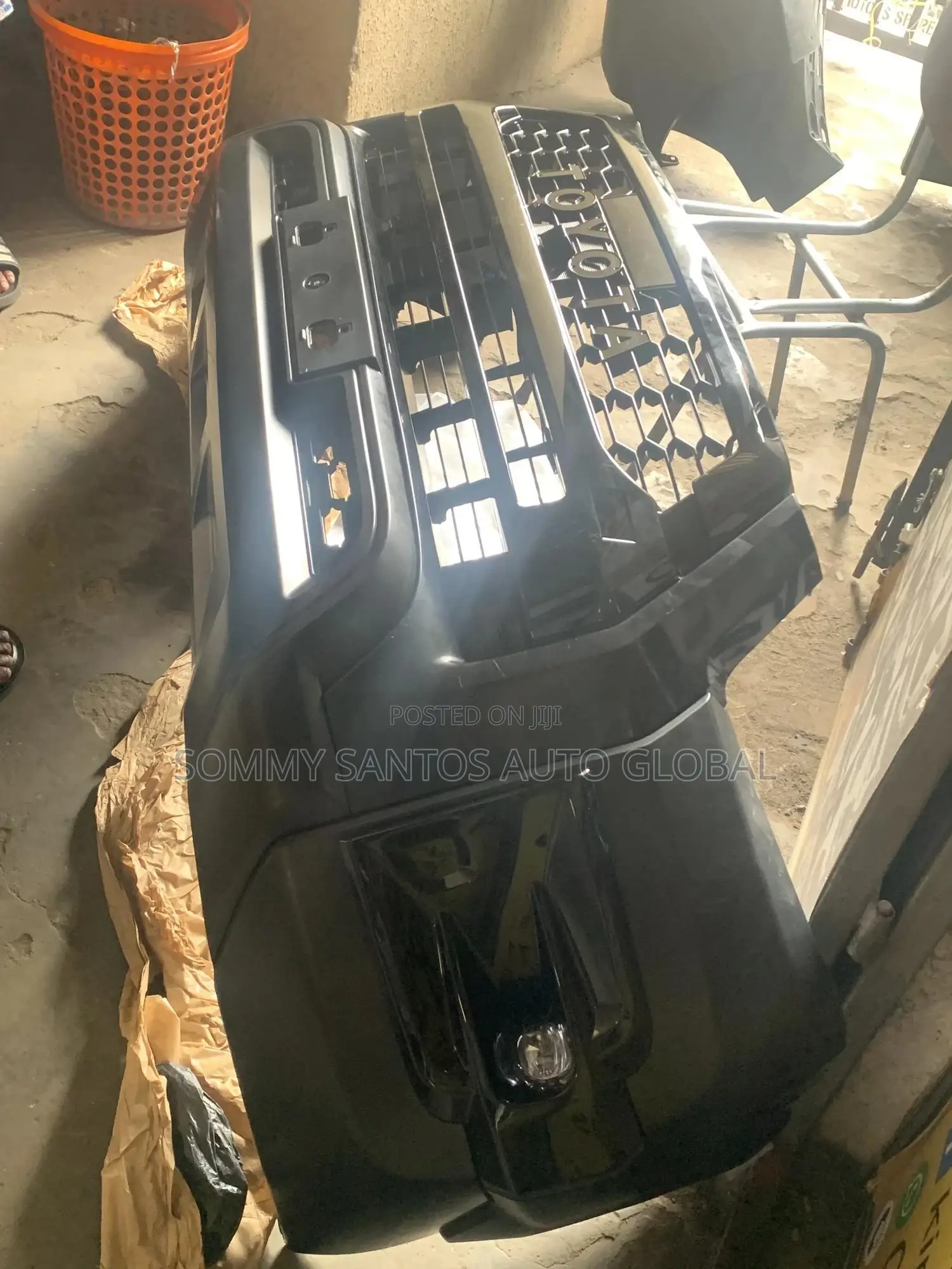 Complete Front Bumper Toyota Hilux 2024 Available