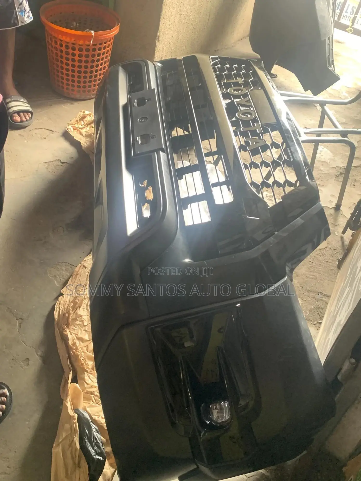 Complete Front Bumper Toyota Hilux 2024 Available