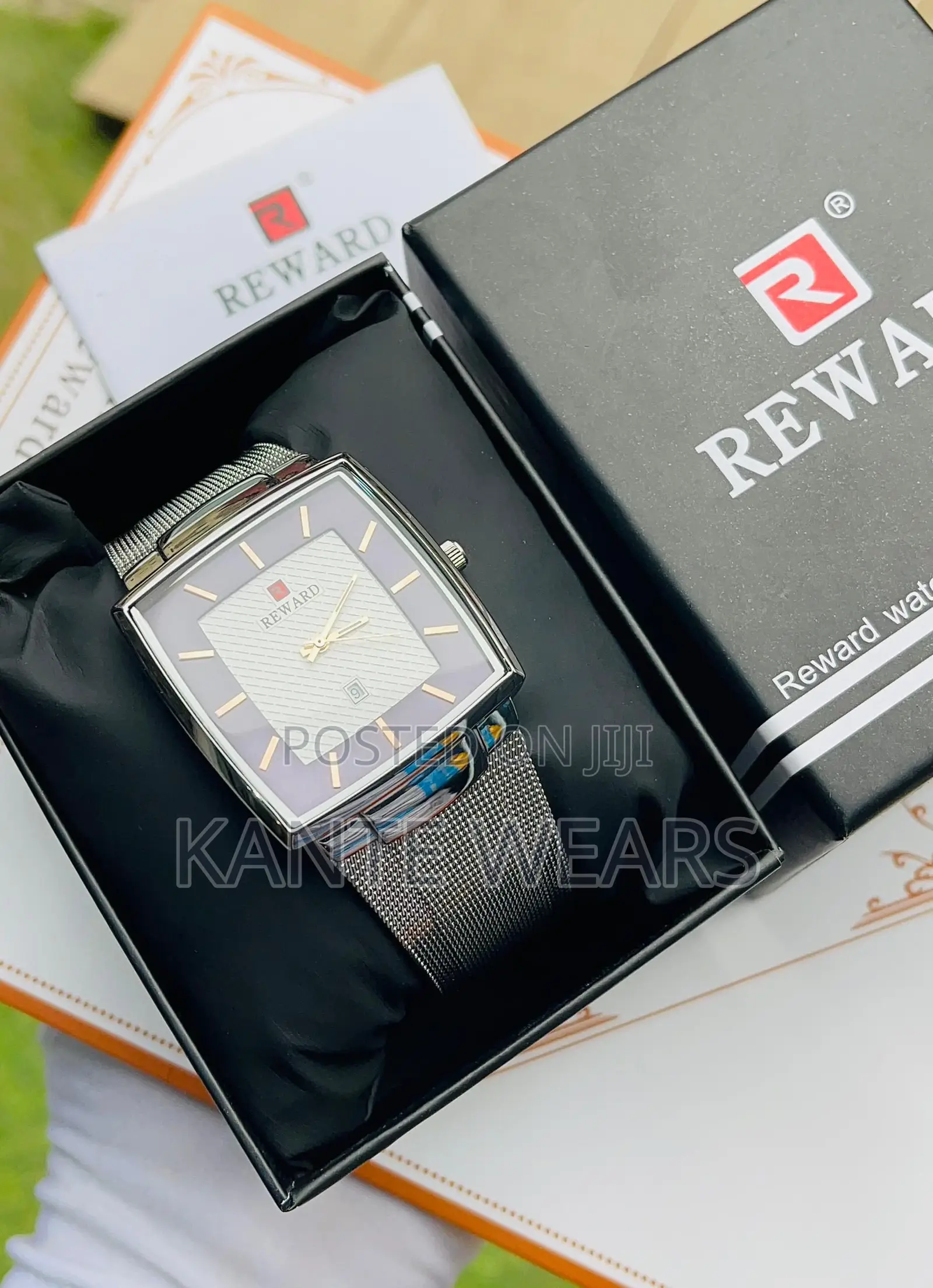 Reward Waterproof Net Chain Wristwatch