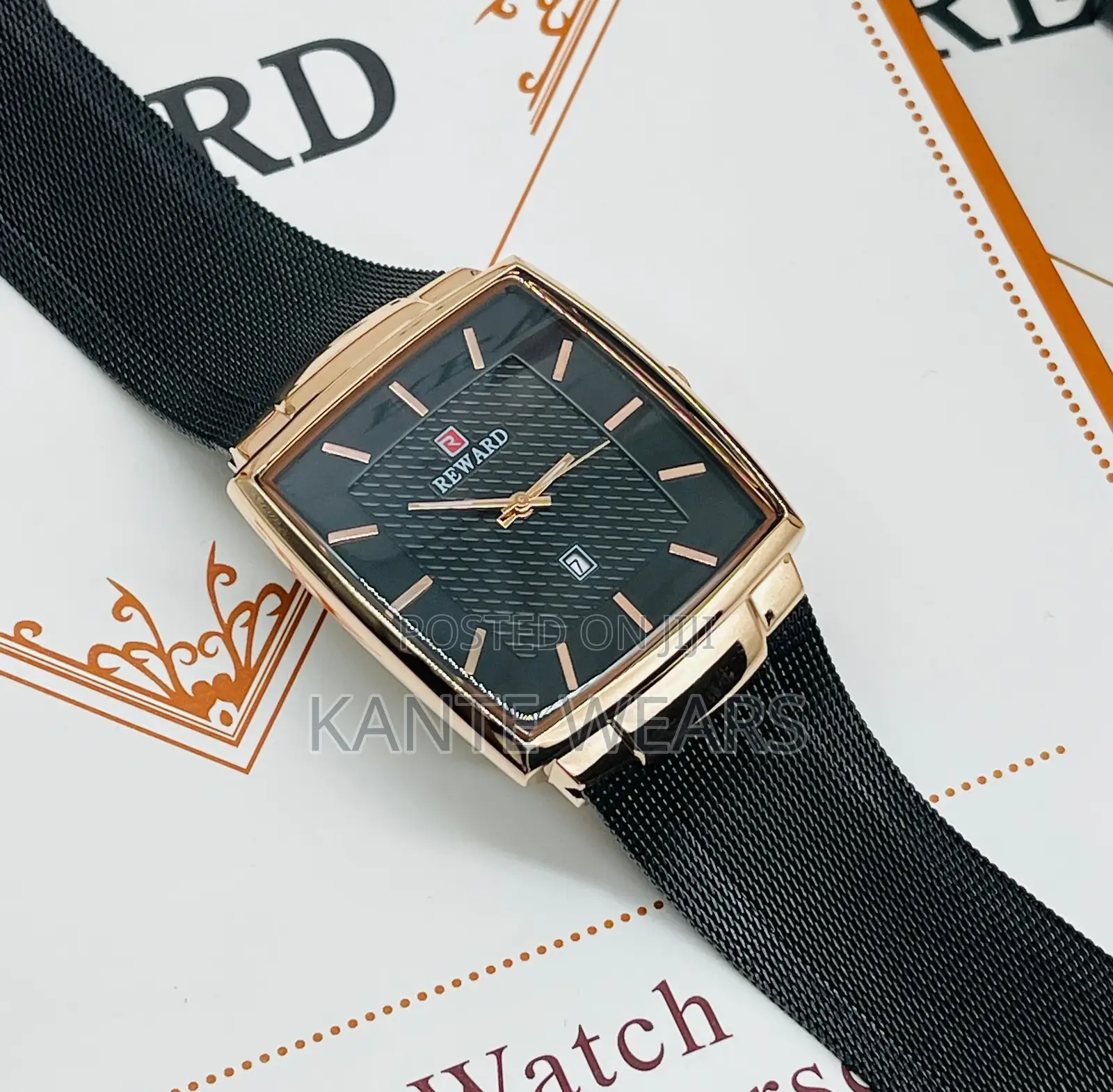 Reward Waterproof Net Chain Wristwatch