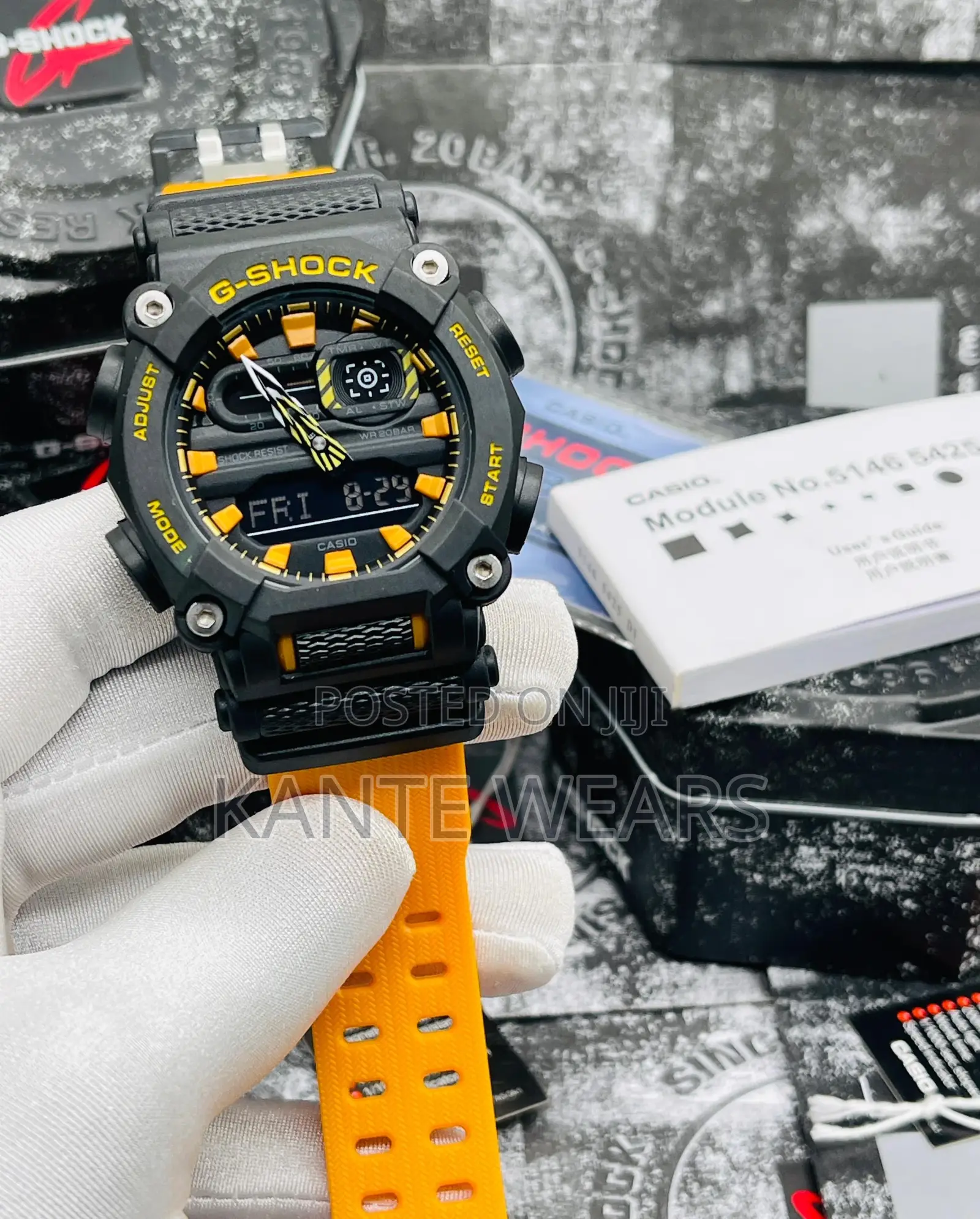 Gshock World Time Wristwatch