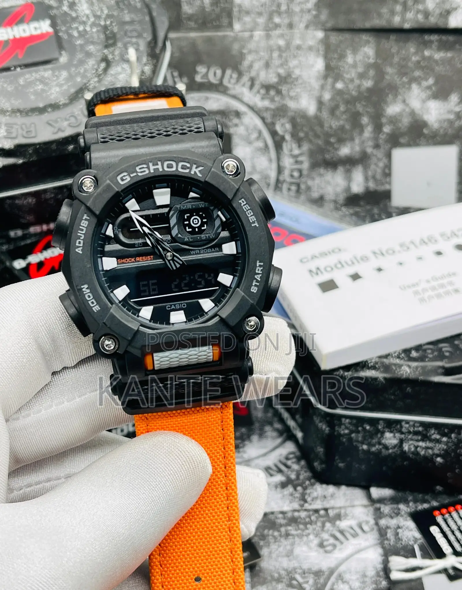 Gshock World Time Wristwatch