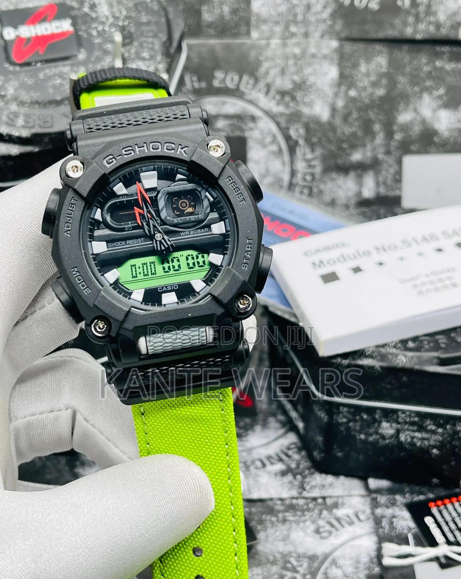 Gshock World Time Wristwatch