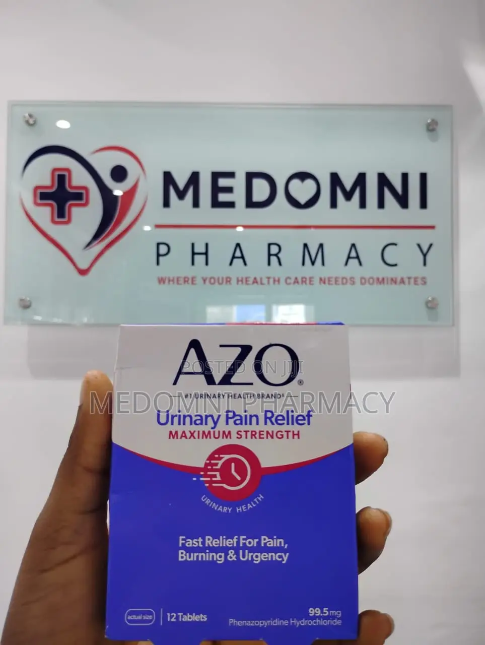 Azo Urinary Pain Relief Maximum Strength – 12 Tablets